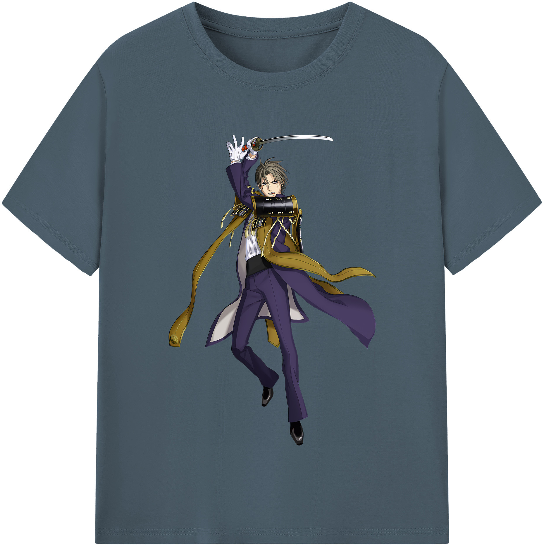 （画像用） 刀剣乱舞 Touken Ranbu 綿100％半袖Tシャツ（フロントプリント）